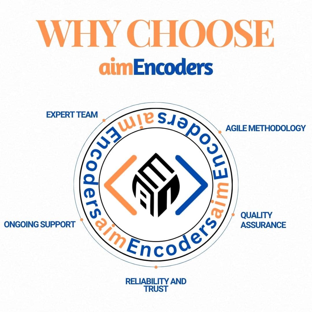 The aimEncoders team collaborating on a client website